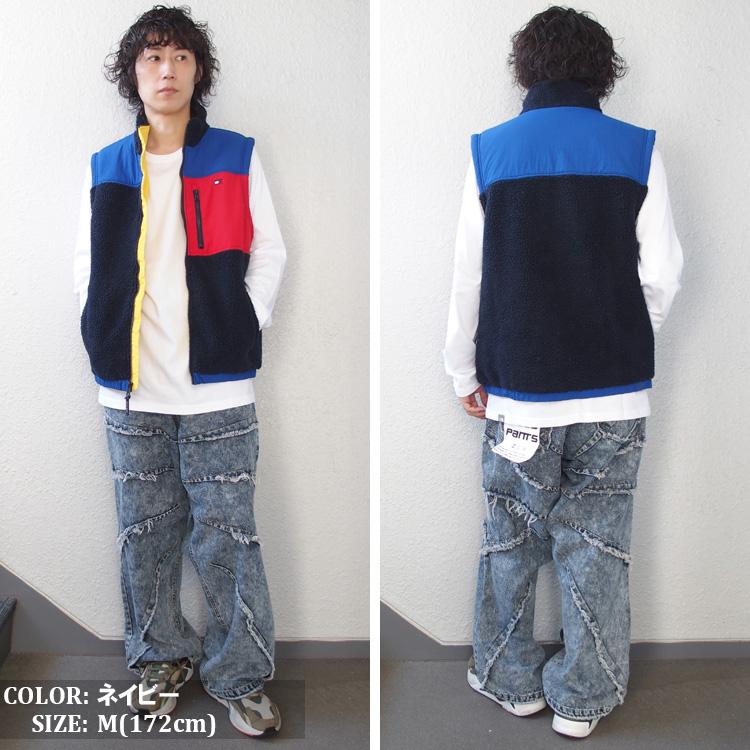 TOMMY HILFIGER（トミー・ヒルフィガー） ボア フリース ベスト ジレ