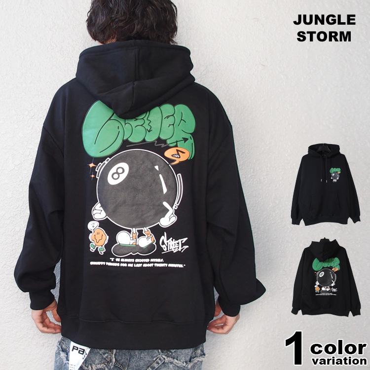 STORM フード付きスウェット Jungle Storm（ジャングルストーム） パーカー スウェット プル
