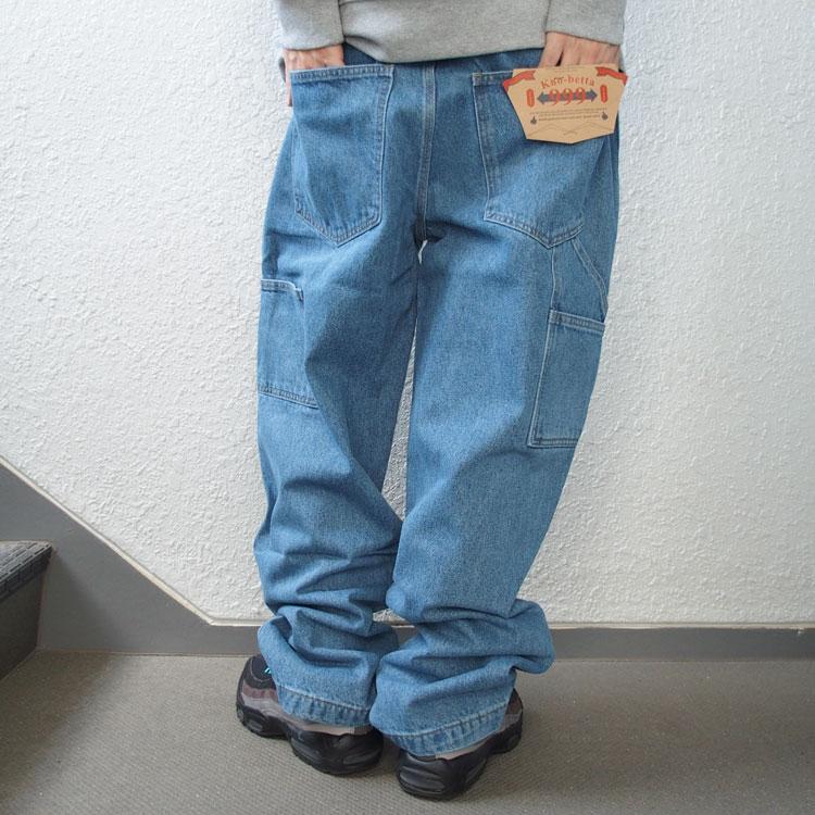 ノーベター デニムパンツ KNO BETTA バギーパンツ 極太 ジーンズ ノーベター デニムパンツ KNO BETTA バギーパンツ 極太 ジーンズ