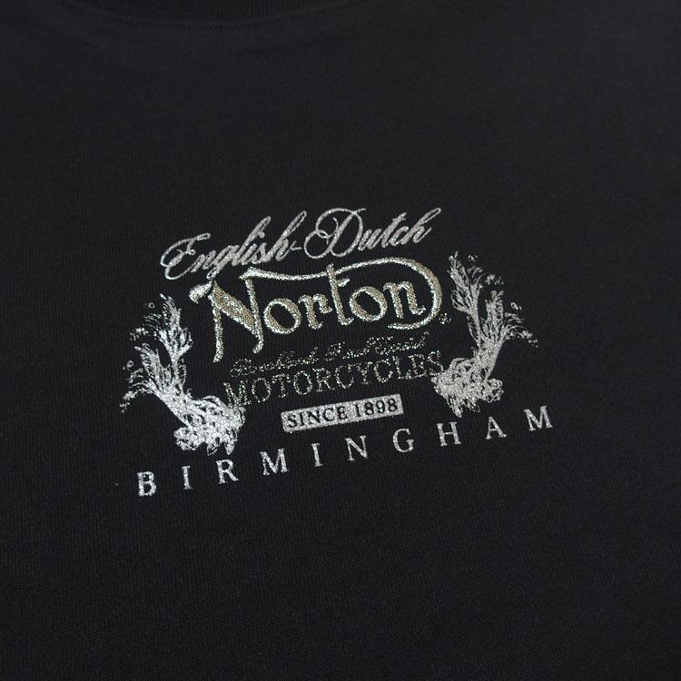 ノートン（NORTON） トレーナー クルーネック スウェット ガンメタ 裏
