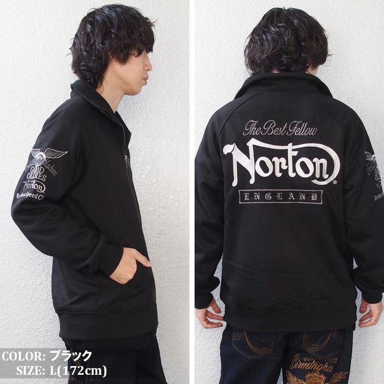 ノートン（NORTON） スタンドジャケット 裏ボア モイスト スウェード