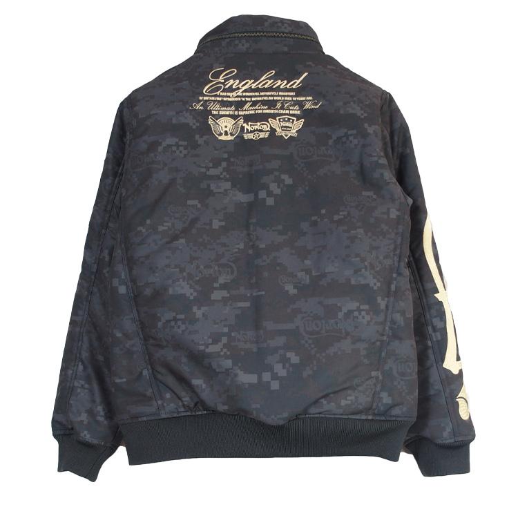 ノートン NORTON ジャケット 撥水 ポリピーチ デジタルカモ柄
