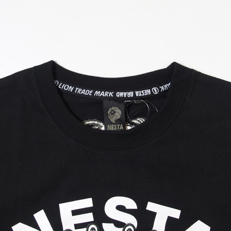 NESTA BRAND ネスタブランド ロンT 長袖 Tシャツ さがら 刺繍