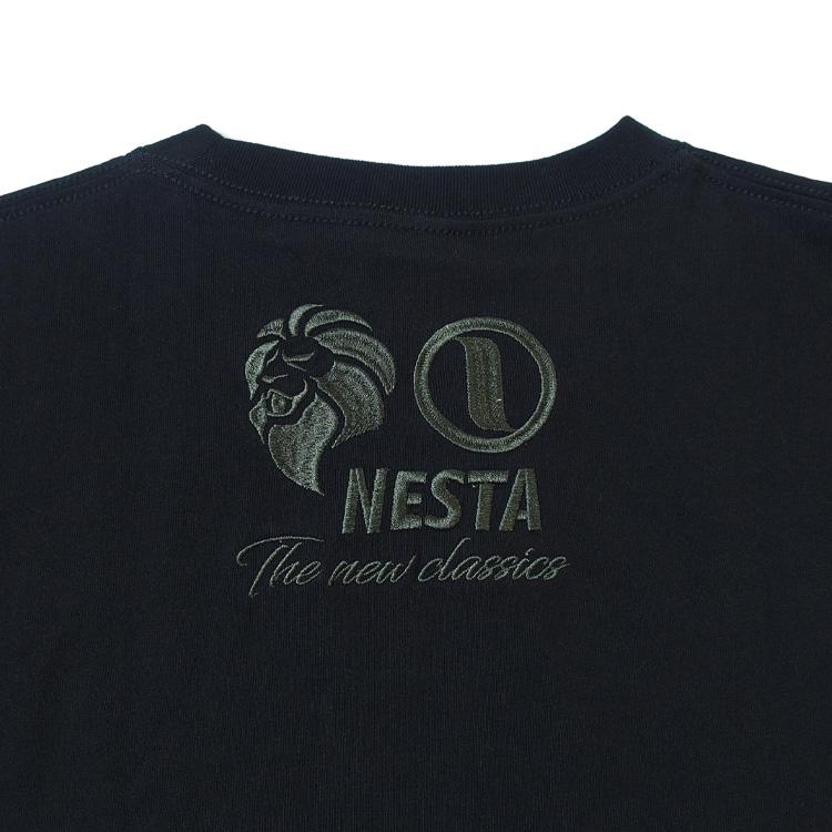 NESTA BRAND ネスタブランド ロンT 長袖 Tシャツ さがら 刺繍