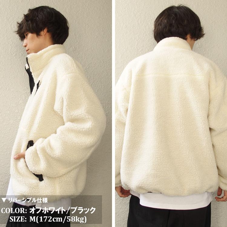 SiM ボアジャケット Mサイズ Jungle Storm ボアジャケット リバーシブル メンズ レディース