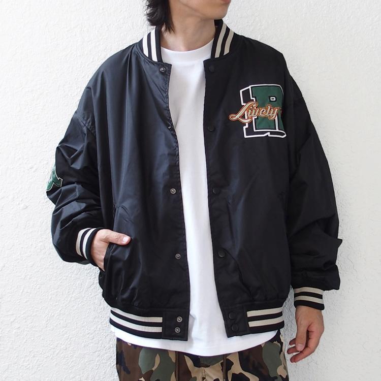 SUGGESTION スタジャン メンズ レディース サジェスション オーバー 