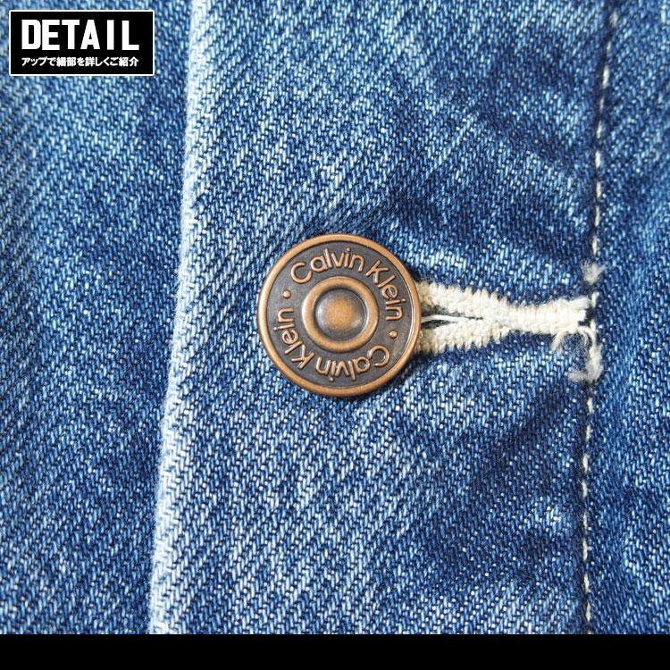 【希少】jnansカルバンクラインジーンズデニムジャケット Calvin Klein 希少 カルバン クライン ジャケット デニム