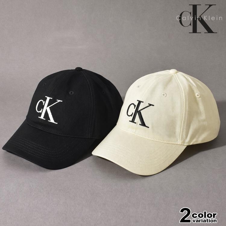 Calvin Klein（カルバン・クライン） キャップ モノグラムロゴ ベース