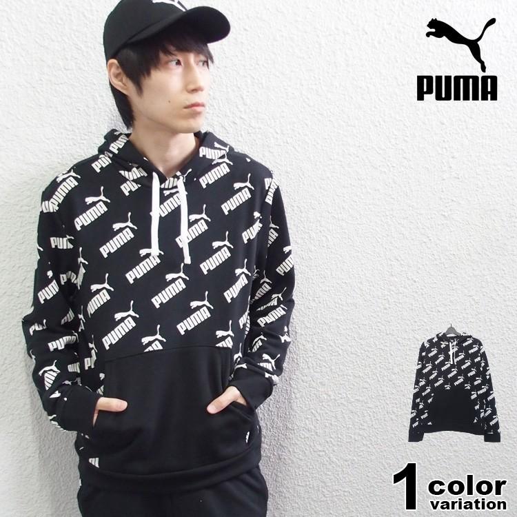Puma プーマ パーカー 長袖 スウェット プルオーバー 総柄 Amplified Aop フーディ メンズ 大きいサイズ対応 トップス 19 新作 5795 Lattache ラタッシュ 通販 Yahoo ショッピング