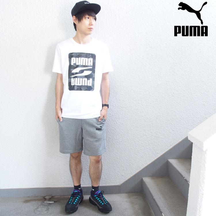 PUMA プーマ Tシャツ 半袖 メンズ REBEL CAMO 大きいサイズ対応 トップス｜lattachey｜10