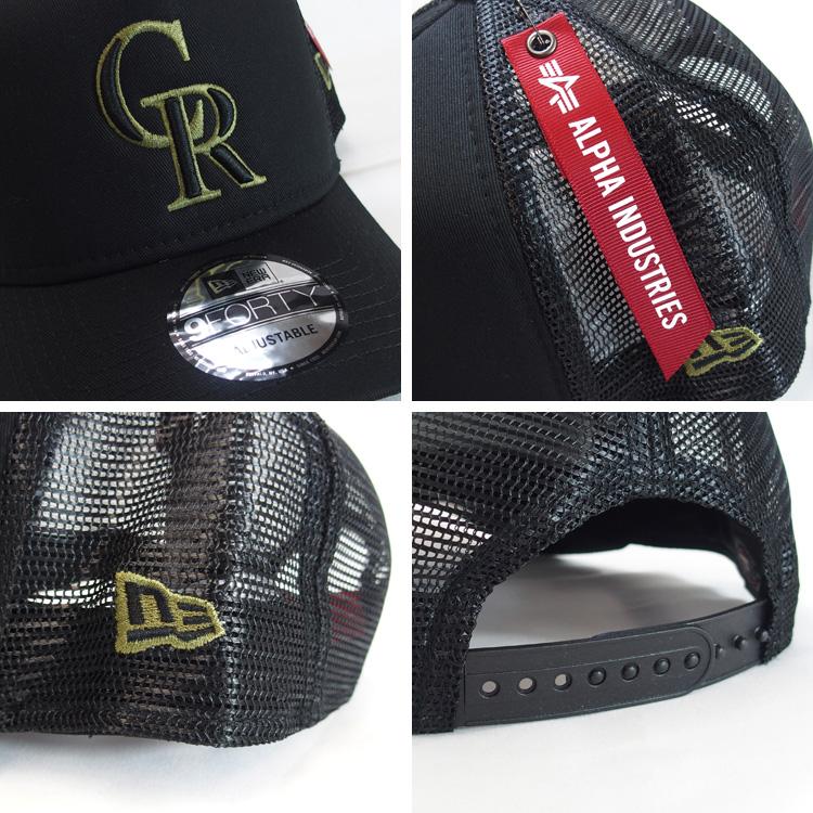 NEW ERA（ニューエラ） キャップ 帽子 コロラド ロッキーズ メッシュ