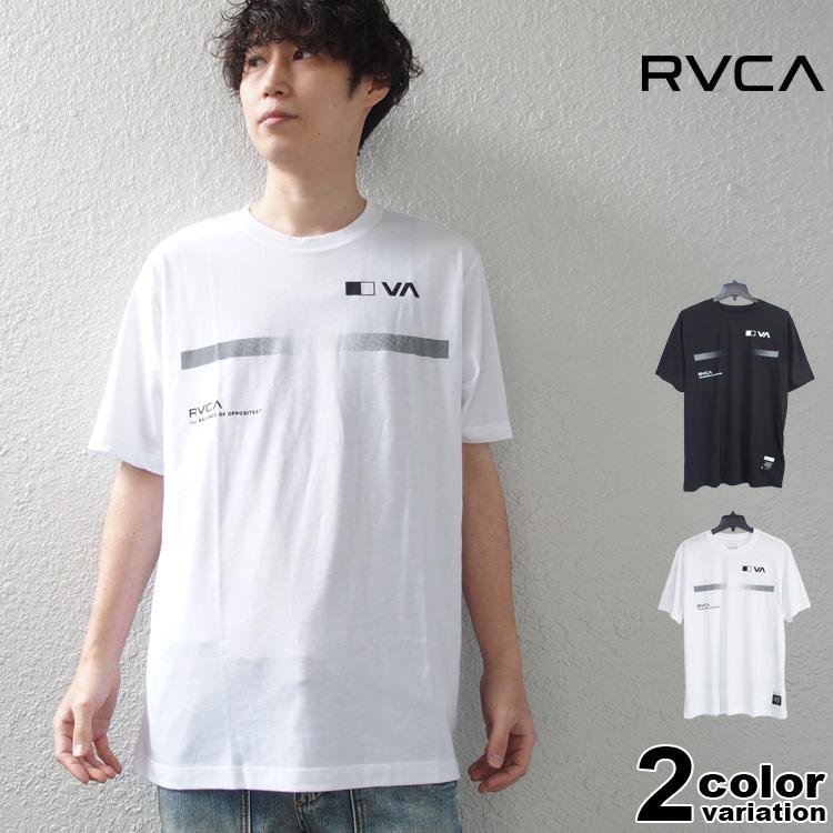 RVCA（ルーカ） Tシャツ 半袖 メンズ 速乾 ドライ フィット PIX BAR S