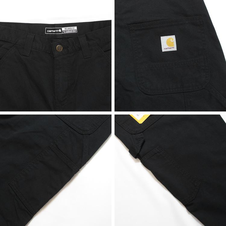 Carhartt 黒 ペインターパンツ Carhartt（カーハート） Carhartt B324 ウォッシュド ツイル