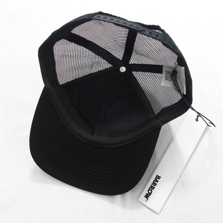BARROW バローバロウ キャップ メッシュキャップ スナップバック 帽子 定番 パッチ LOGO TRUCKER HAT [033985]2023新作 BARROW（バロー） バローバロウ キャップ メッシュキャップ スナップ