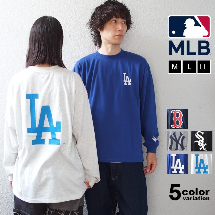MLB Tシャツ 長袖 ロンT メジャーリーグベースボール チームロゴ