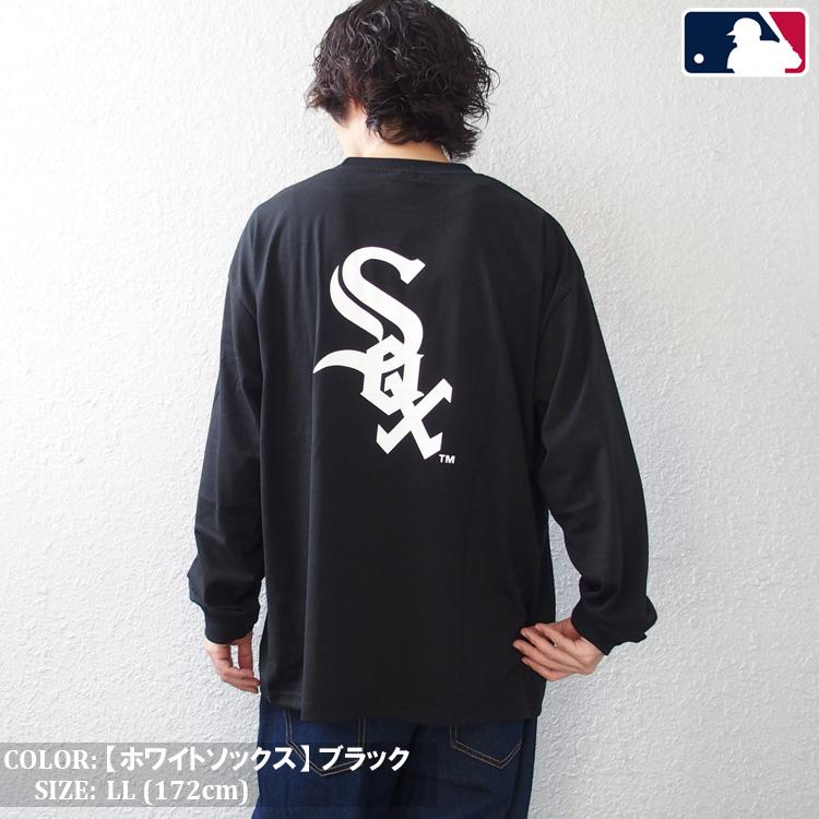 MLB MLB Tシャツ 長袖 ロンT メジャーリーグベースボール チームロゴ