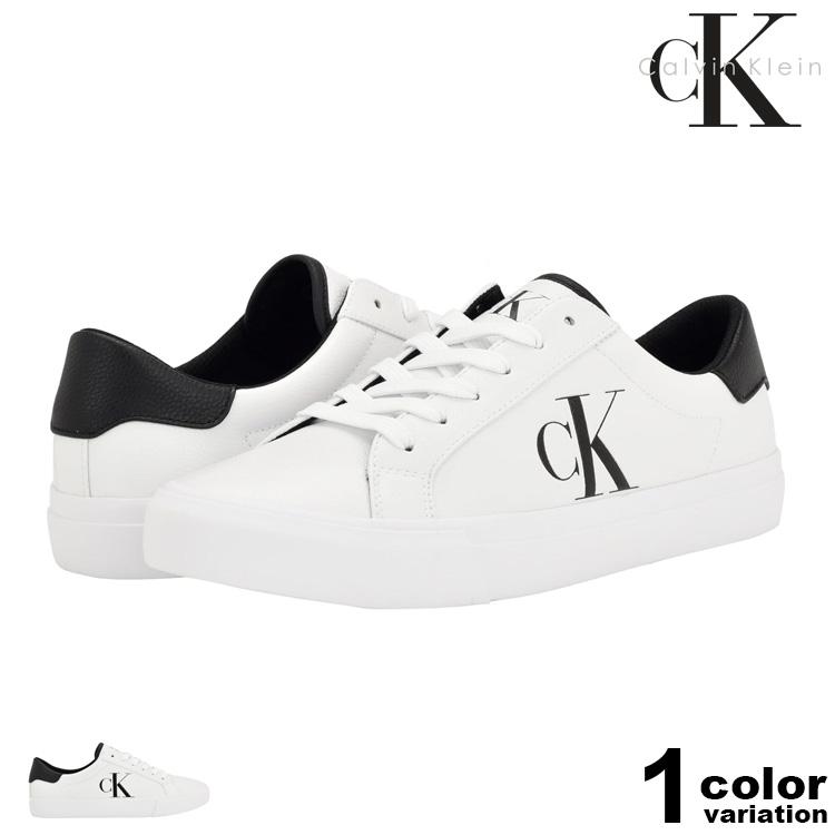 (取寄) カルバンクライン メンズ レックス   men   Rex White/Black Calvin Klein（カルバン・クライン） カルバン クライン レザー