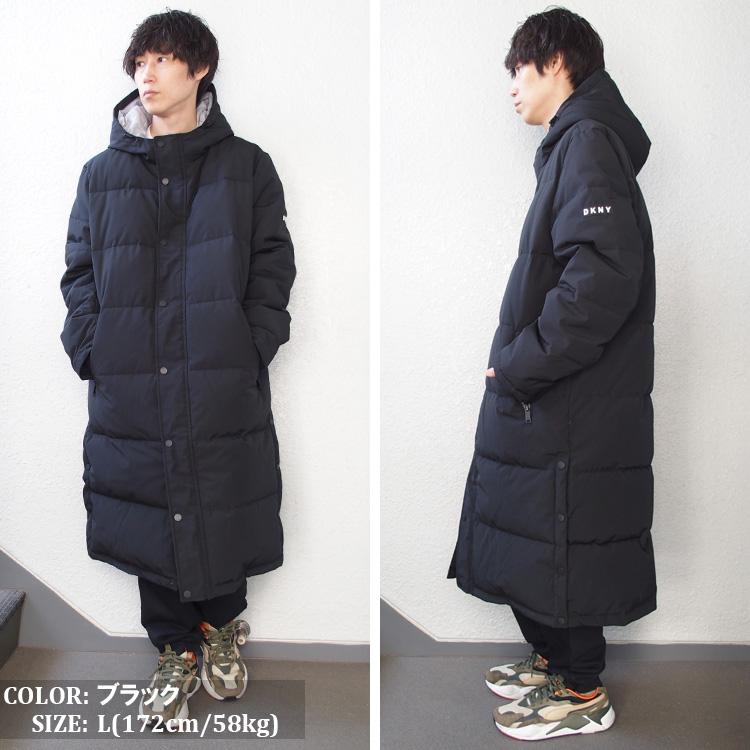 DKNY ダナキャラン　フードロングコート DKNY ダナキャランフードロングコート
