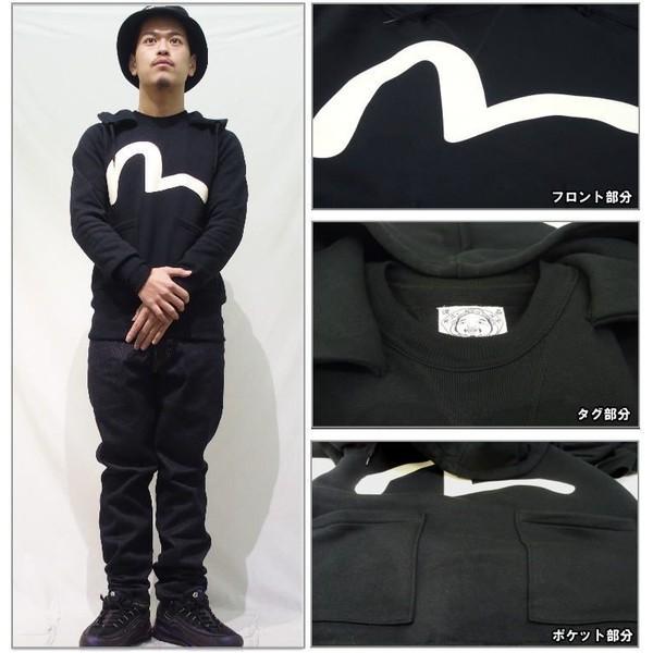 EVISU エヴィス パーカー スウェット プルオーバー カモメ