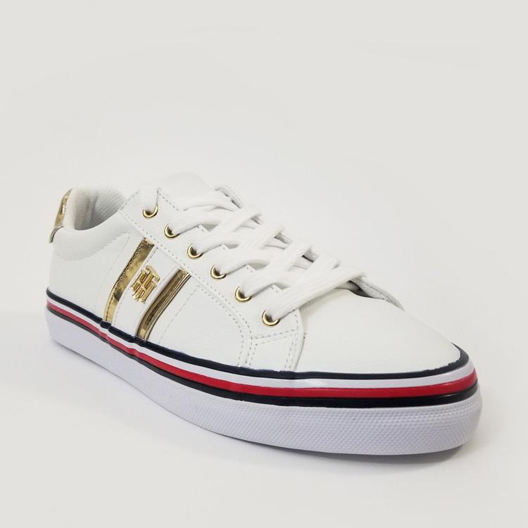 TOMMY HILFIGER（トミー・ヒルフィガー） レザースニーカー ローカット