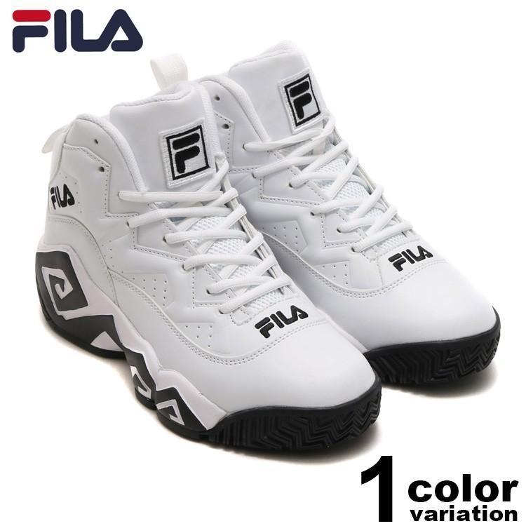 Fila フィラ スニーカー Mb シューズ メンズ ホワイト 復刻 ハイカット シューズ Fhe102 Lattache ラタッシュ 通販 Yahoo ショッピング