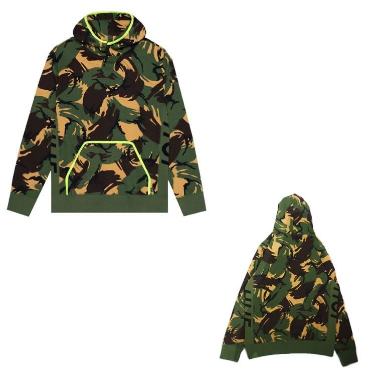 HUF（ハフ） パーカー スウェット プルオーバー 無地 カモ 迷彩 メンズ