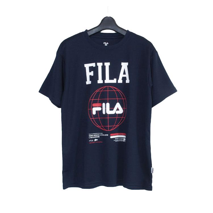 FILA（フィラ） 半袖 Tシャツ メンズ 吸水速乾 吸汗 ドライ フィット