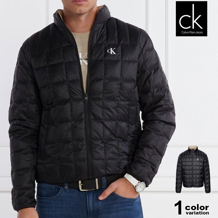 CK カルバンクラインジーンズ　ダウンジャケット　アウター　黒　M Calvin Klein Jeans（カルバンクラインジーンズ） カルバンクライン