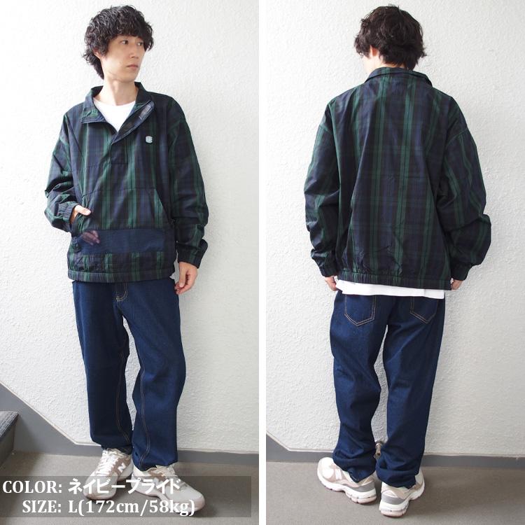 ハフ HUF トラックジャケット ハーフジップ メンズ CAMDEN PLAID TRACK JACKET スケート ストリート｜lattachey｜05