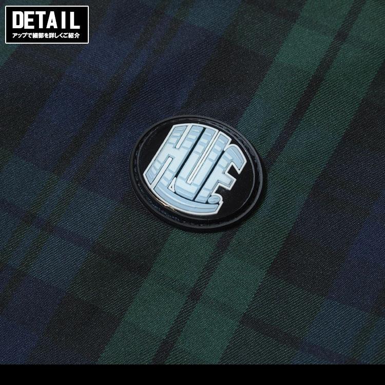 ★激レア商品★ Huf チェック　ナイロンジャケット　トラックジャケット CAMDEN PLAID TRACK JACKET トラックジャケット-ハフ 通販 HUF