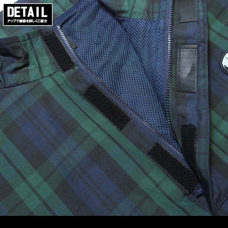 HUF（ハフ） トラックジャケット ハーフジップ メンズ CAMDEN PLAID