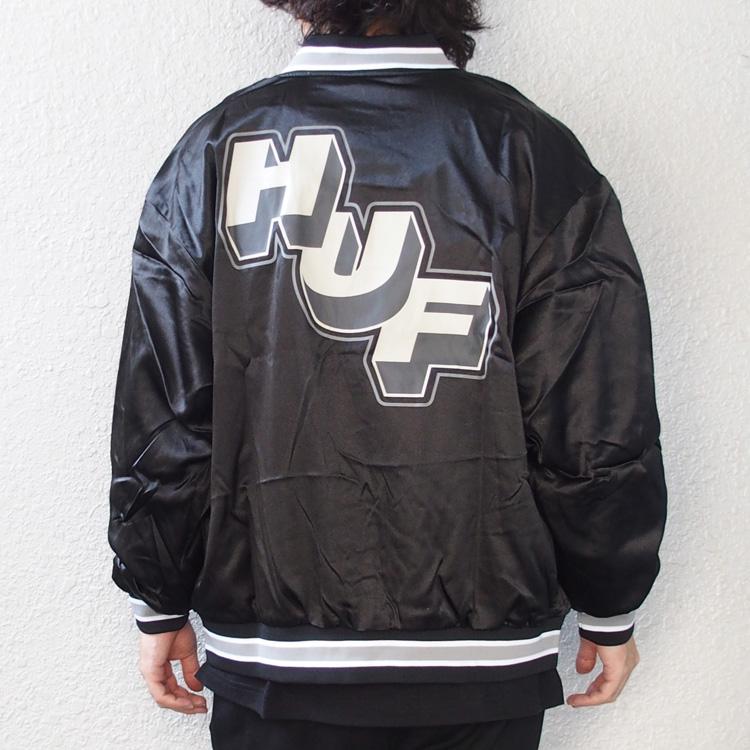 HUF ハフ ジャケット スタジャン サテン メンズ HUF ハフ ジャケット スタジャン サテン メンズ