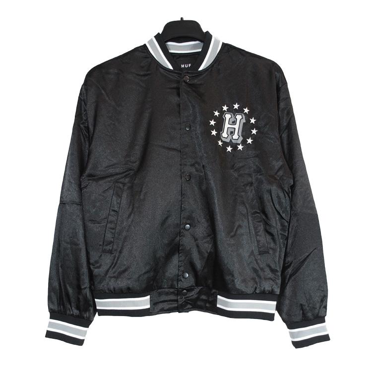 HUF ハフ ジャケット スタジャン サテン メンズ HUF ハフ ジャケット スタジャン サテン メンズ