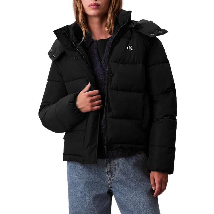 archive カルバンクラインジーンズ　L　フーデッドダウン　ファー　短丈 archive カルバンクラインジーンズ L フーデッドダウン ファー 短丈