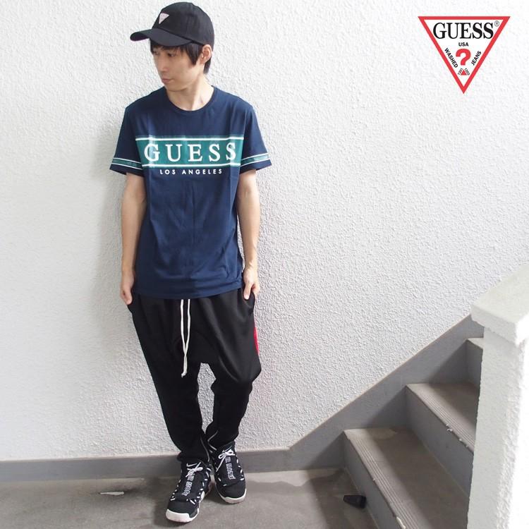 Guess ゲス Tシャツ 半袖 メンズ レディース バナーロゴ トップス 19 新作 M93i49k8hm0 Lattache ラタッシュ 通販 Yahoo ショッピング