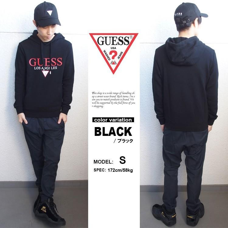 GUESS（ゲス） 激レア パーカー スウェット プルオーバー LA TRIANGLE