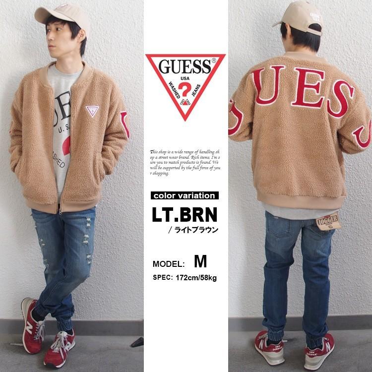 GUESS 激レア ゲス ジャケット ボア フリース メンズ レディース GUESS 激レア ゲス ジャケット ボア フリース メンズ レディース