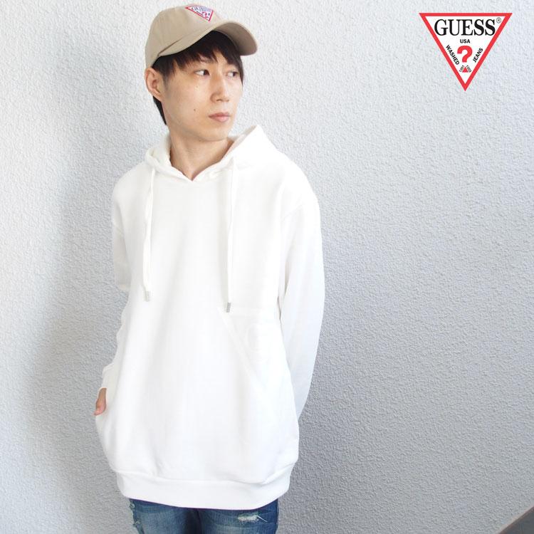 GUESS（ゲス） パーカー スウェット ビッグシルエット メンズ 