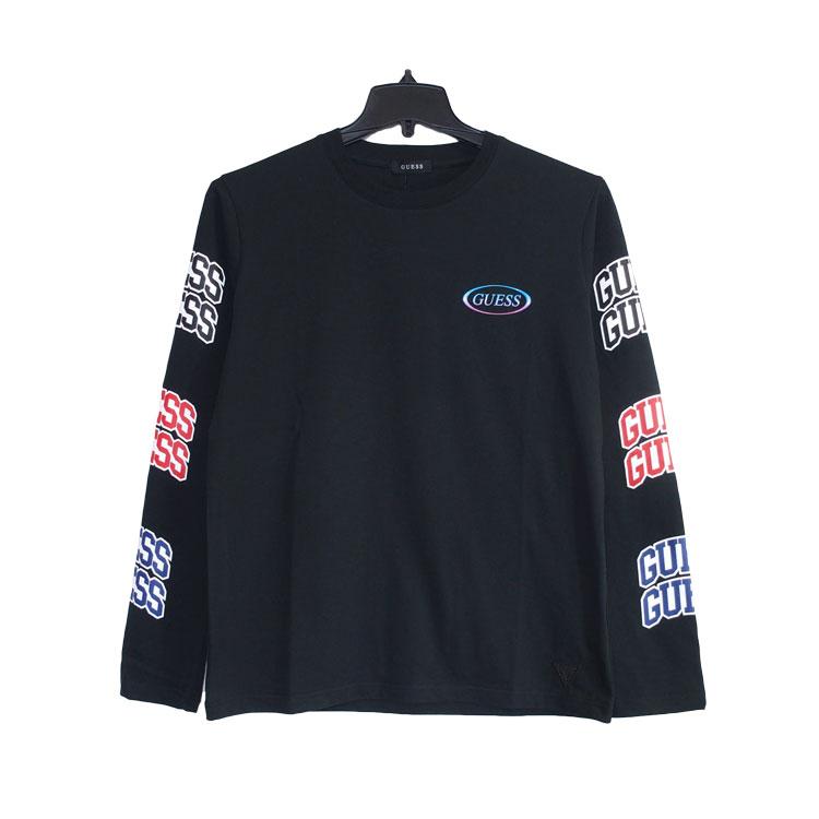 GUESS - guess ロンT セール】GUESS LS T-SHIRT_CORE ロンT（Tシャツ/カットソー