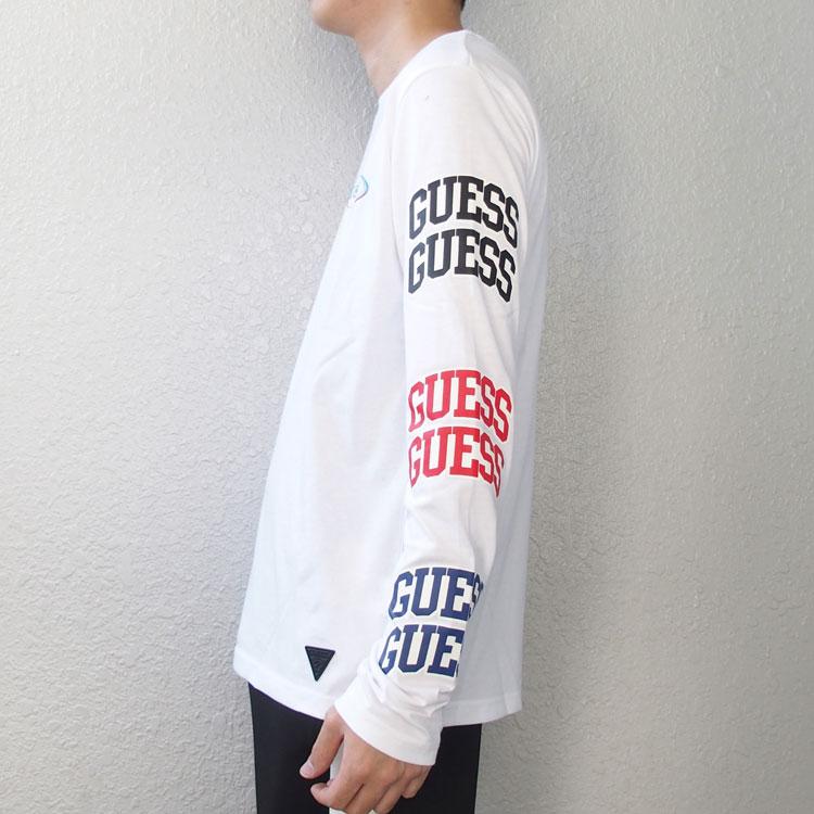 GUESS ゲス Tシャツ 長袖 ロンT メンズ レディース トップス