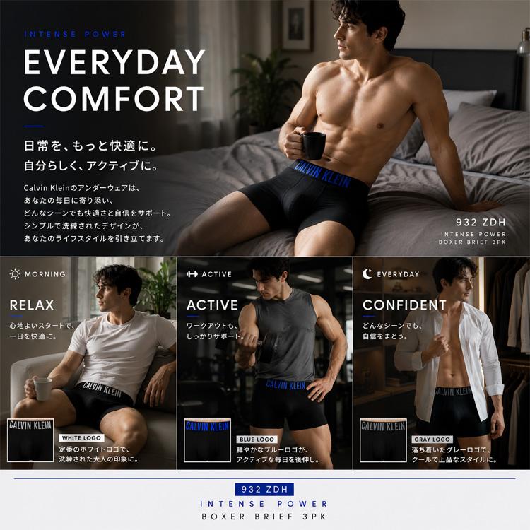 Calvin Klein（カルバン・クライン） 3枚セット Underwear ボクサー