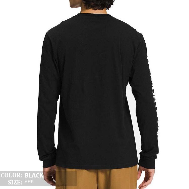 THE NORTH FACE ノースフェイス Tシャツ 長袖 ロンT USライン 袖