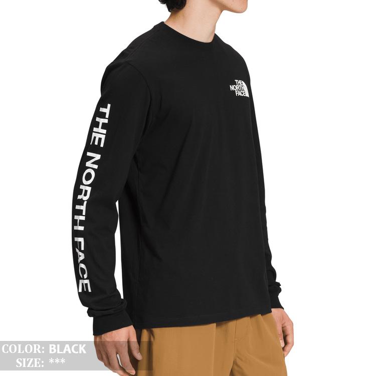 THE NORTH FACE ノースフェイス Tシャツ 長袖 ロンT USライン 袖