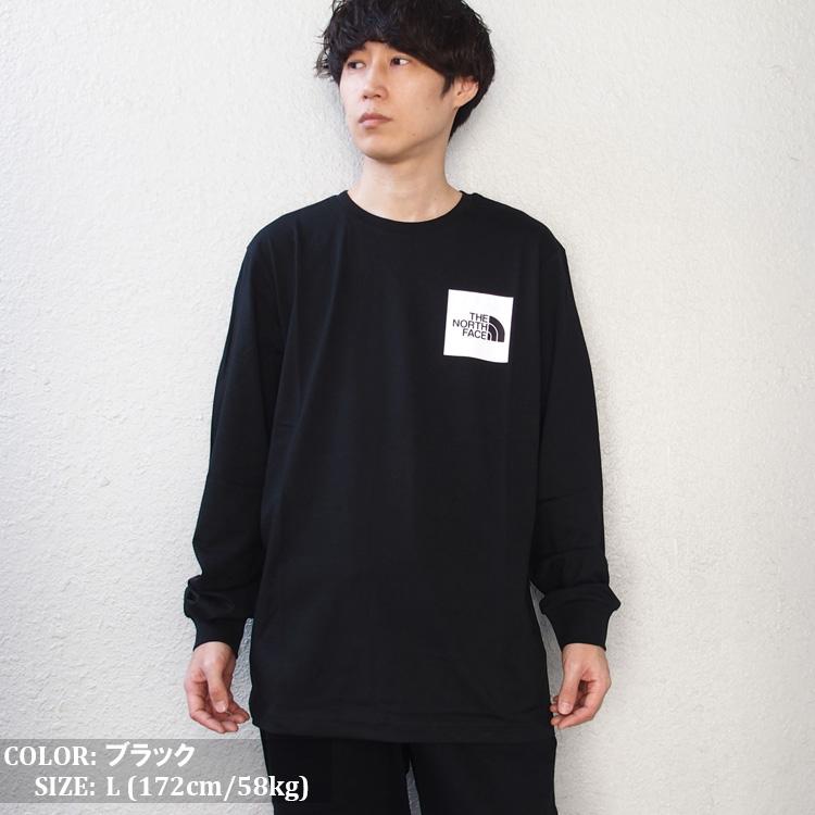 ノースフェイス THE NORTH FACE Tシャツ 長袖 ロンT M L/S FINE TEE メンズ トップス EUライン｜lattachey｜03