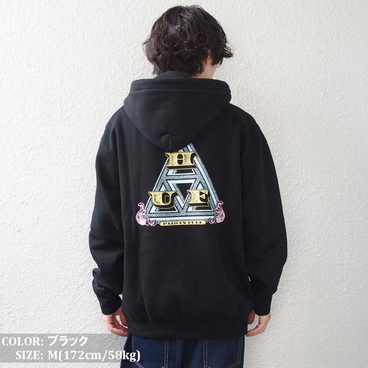 HUF（ハフ） パーカー スウェット プルオーバー 長袖 メンズ PAID IN