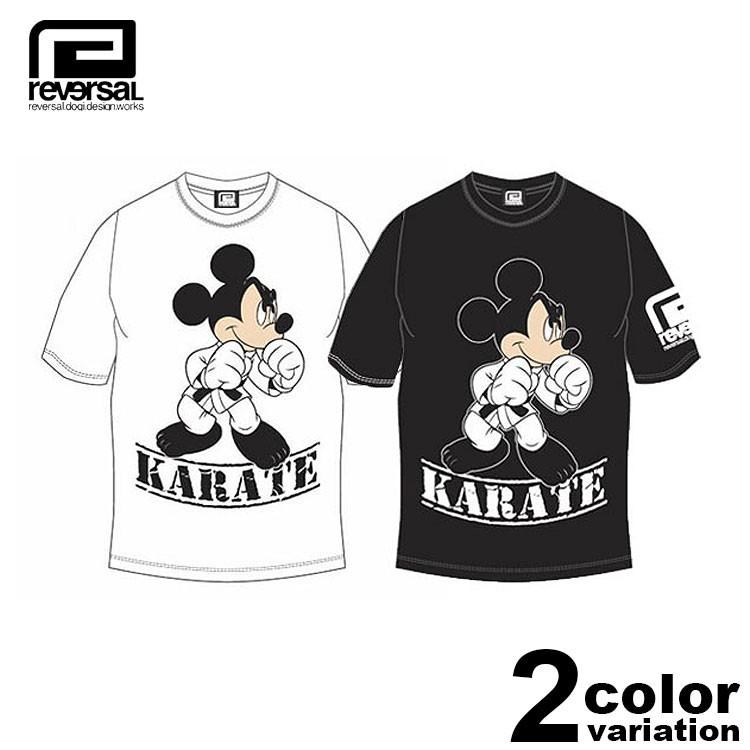 リバーサル Tシャツ Reversal 半袖 メンズ ミッキー コラボ Mickey Mouse Karate Tee Rvmky14aw001 Lattache ラタッシュ 通販 Yahoo ショッピング