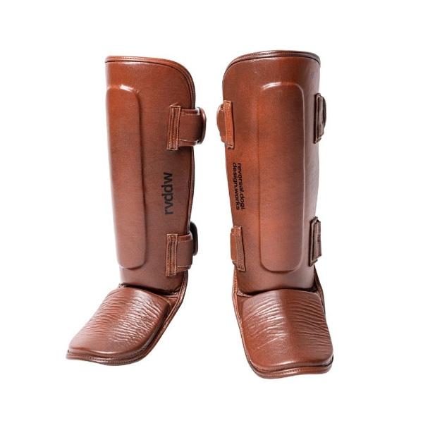 【本革仕様】REVERSAL リバーサル レガース 茶 M レッグガード reversal リバーサル レガース プロテクター レッグガード