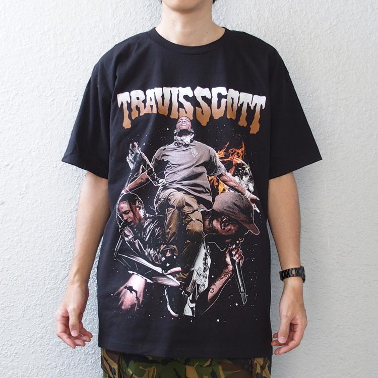 トラヴィス・スコット Tシャツ THREADS ON DEMAND Tシャツ 半袖 TRAVIS SCOTT トラヴィス