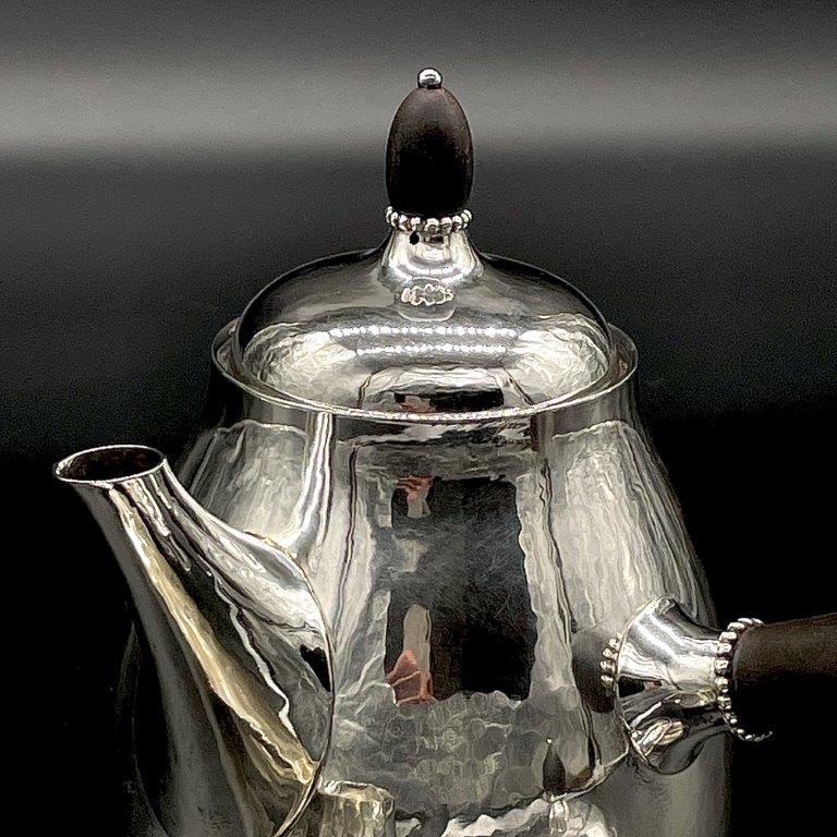 ジョージジェンセン ティーセット ポット クリーマー シュガーポット  