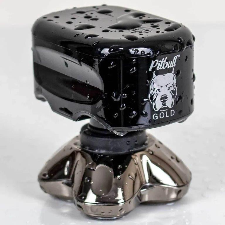 ヘッド シェーバー Skull Shaver Pitbull Gold PRO スカルシェーバー 防水グルーミング キットUSB \u0026 充電ケーブル付 ウェット ドライ 充電式 ロータリーの画像